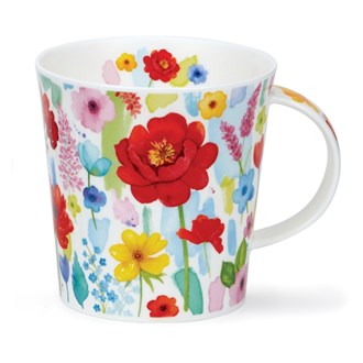 Cairngorm Floral Burst Red mug 480ml