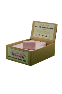 Boronia & Aloe Vera soap 100g disp 36