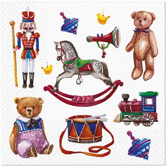 Retro Toys napkins